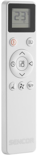 Sencor - Chytrá mobilní klimatizace 5v1 733W/230V 9000 BTU Wi-Fi bílá + DO