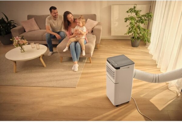 Sencor - Chytrá mobilní klimatizace 3v1 815W/230V 8000 BTU Wi-Fi bílá + DO