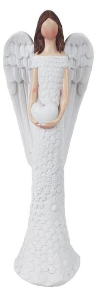 Anděl se srdíčkem 20 cm X5024/3