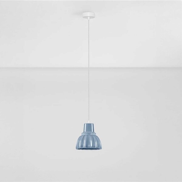 Nova Luce Picco E14 závěsné svítidlo Růžová