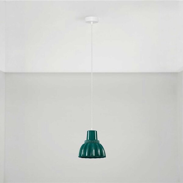 Nova Luce Picco E14 závěsné svítidlo Růžová