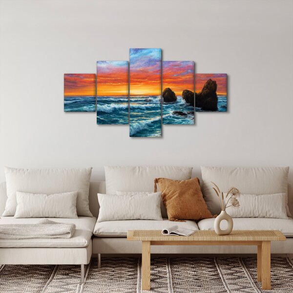 Obraz - Západ slunce (125x70 cm)