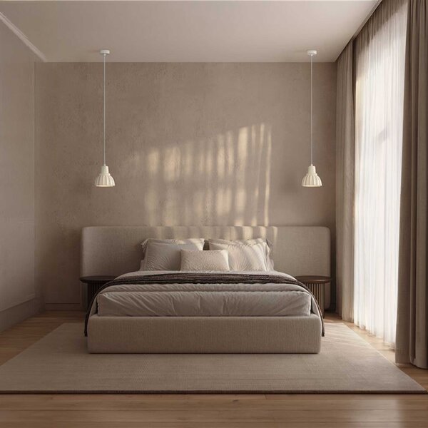 Nova Luce Picco E14 závěsné svítidlo Růžová