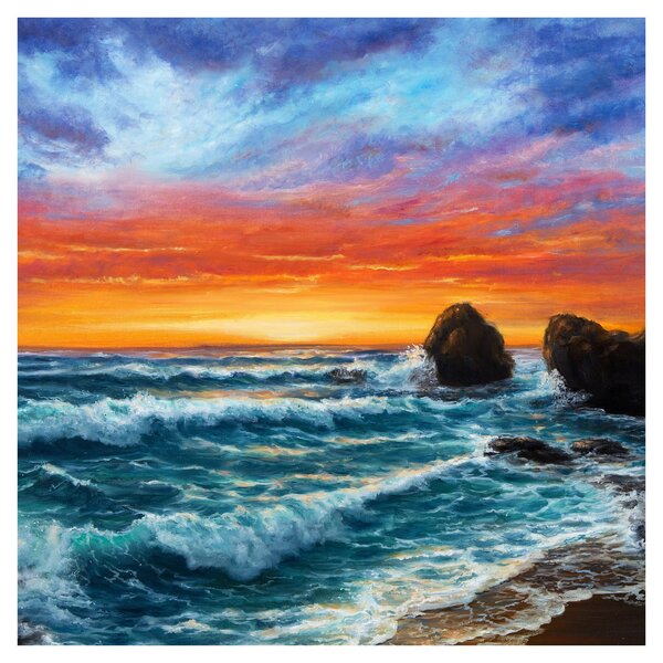 Obraz - Západ slunce (30x30 cm)