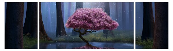 Obraz - Magická noc (170x50 cm)
