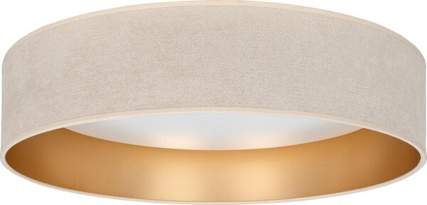 Brilagi-LED Str. svítidlo VELVET SIMPLE LED/24W/230V 4000K pr. 45 cm krém./zlatá