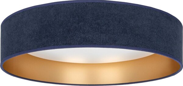 BRILAGI-LED Str. svítidlo VELVET SIMPLE LED/24W/230V 3000K pr. 45 cm modrá/zlatá
