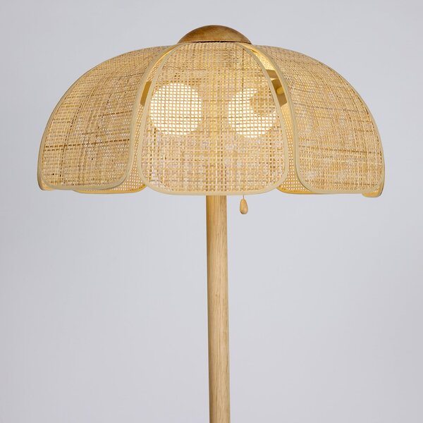 Stojací Lampa MARKET SET, Coquillage, Dřevo, Obývací pokoj, Dřevo, Design
