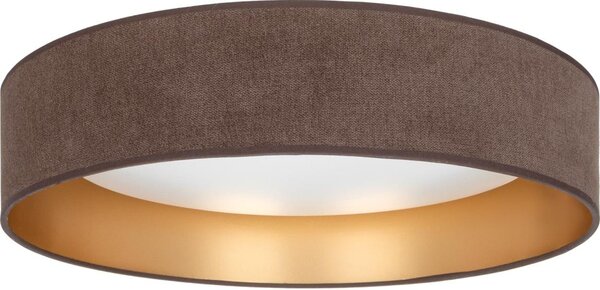 Brilagi-LED Str. svítidlo VELVET SIMPLE LED/24W/230V 3000K pr. 45 cm hnědá/zlatá