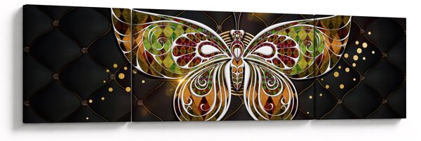 Obraz - Kouzelný motýl (170x50 cm)