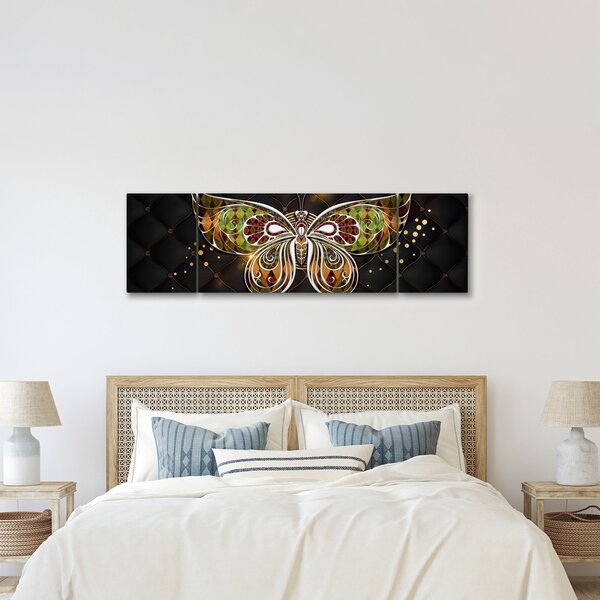 Obraz - Kouzelný motýl (170x50 cm)