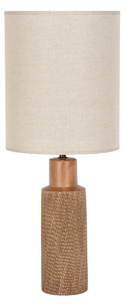 Stolní lampa COREP, Santal, Bílá, Obývací pokoj, Keramika