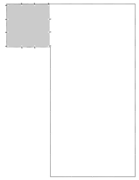 Psí kotec černý 10,89 m² ocel 3082226