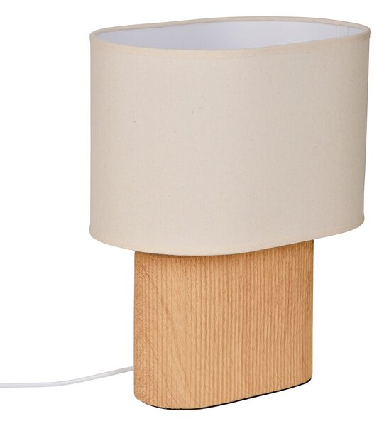 Stolní lampa COREP, Santorini, Béžová, Obývací pokoj, Keramika