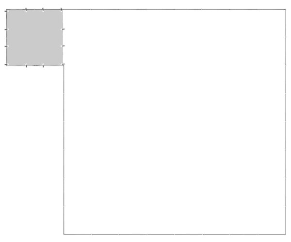 Psí kotec černý 20,57 m² ocel 3082228