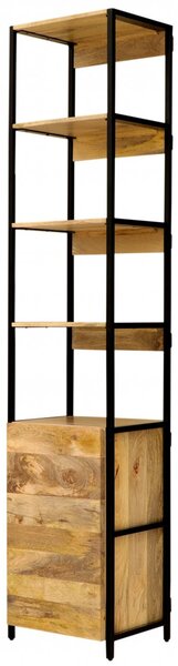Knihovna 45x213x35 Gita z masivu mango