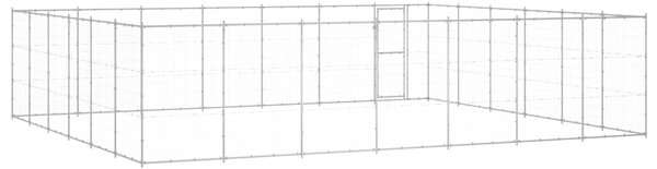 Venkovní psí kotec pozinkovaná ocel 50,82 m² 3082330