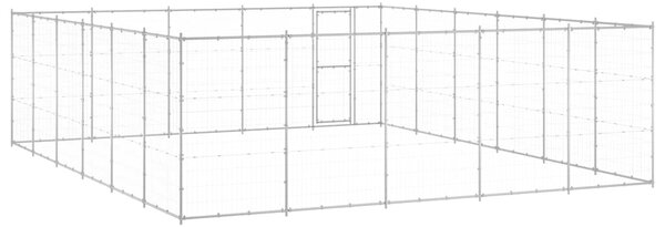 Venkovní psí kotec pozinkovaná ocel 36,3 m² 3082329