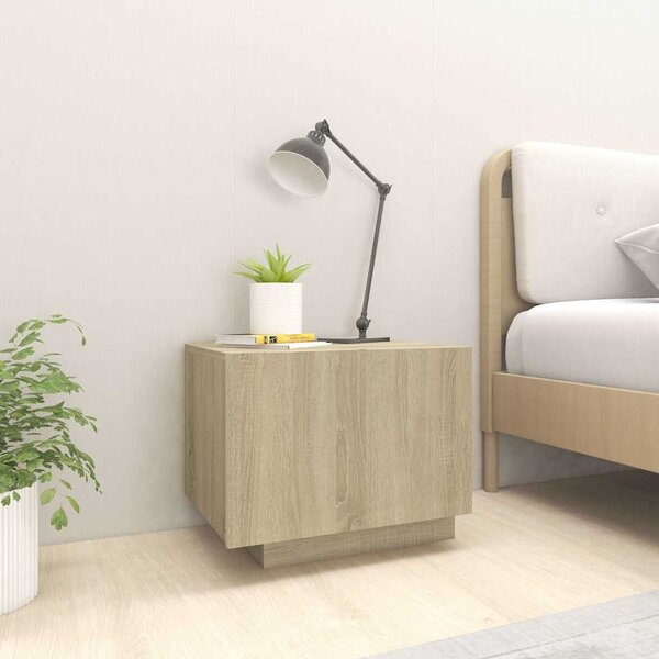 Noční stolek dub sonoma 100 x 35 x 40 cm kompozitní dřevo 3082768