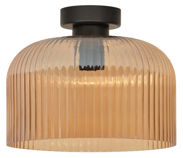 Stropní Lampa COREP, Luigi, stmívatelné, Hnědá / Rezavá, Obývací pokoj, Sklo, Moderní
