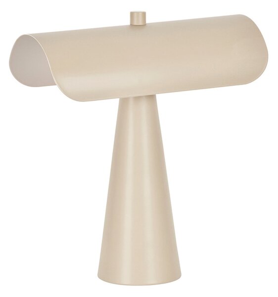 Stolní lampa COREP, Billie, Béžová, Obývací pokoj, Kov, Moderní