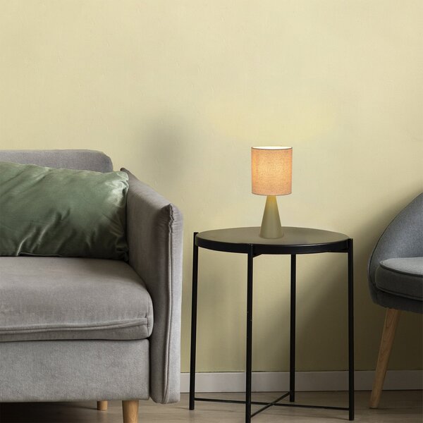 Stolní lampa COREP, Sally, Zelená, Obývací pokoj, Kov, Moderní