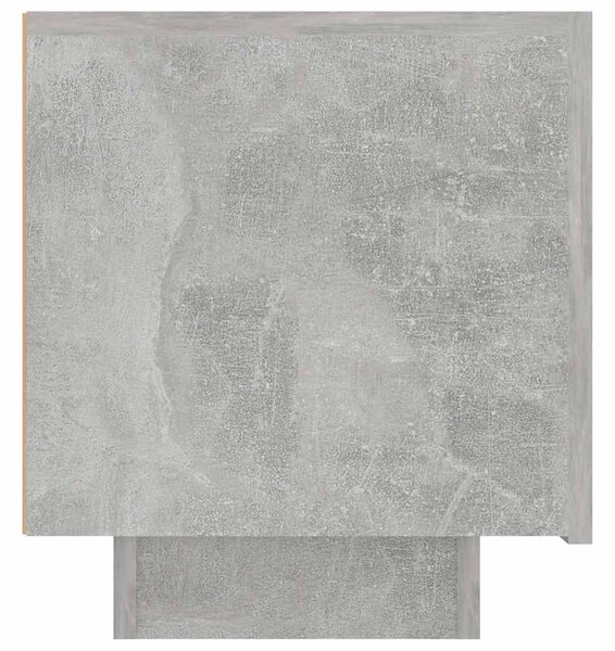 Noční stolek betonově šedý 100 x 35 x 40 cm kompozitní dřevo 3082769