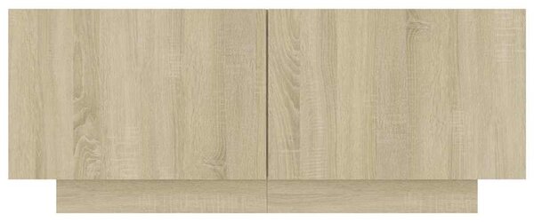 Noční stolek dub sonoma 100 x 35 x 40 cm kompozitní dřevo 3082768
