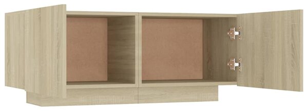 Noční stolek dub sonoma 100 x 35 x 40 cm kompozitní dřevo 3082768