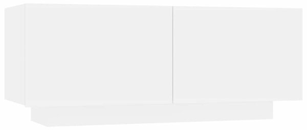 Noční stolek bílý 100 x 35 x 40 cm kompozitní dřevo 3082765