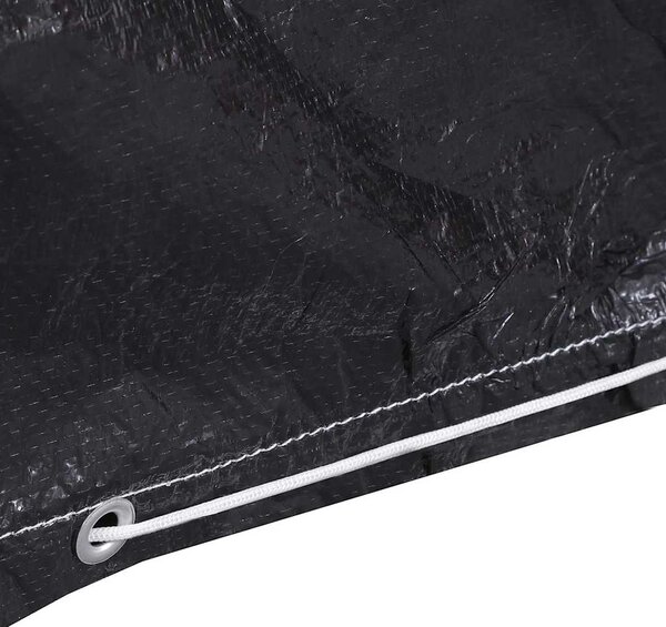 Plachty na zahradní houpačku 2 ks 6 oček 135 x 105 x 175 cm 3082845
