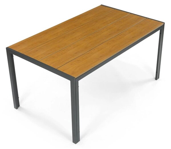 Vikio Zahradní jídelní set 150x90 dub AZS113-L