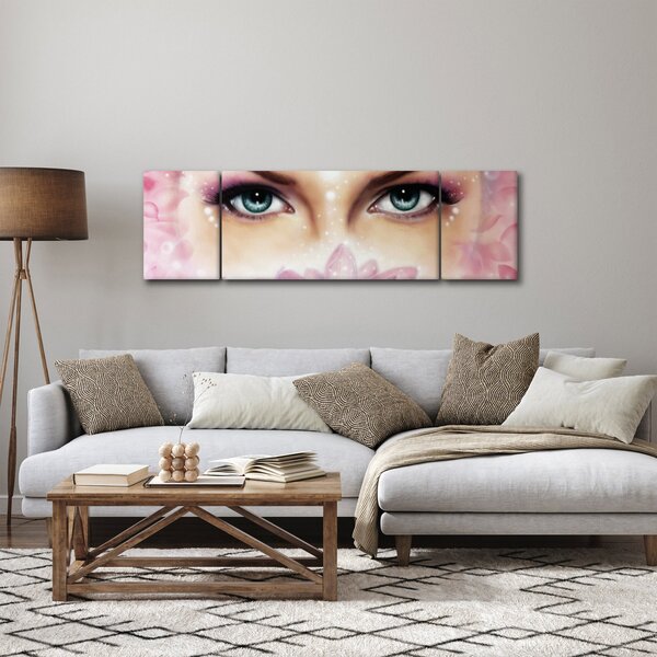Obraz - Okouzlující oči (170x50 cm)
