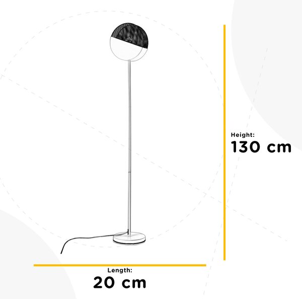 STOJACÍ LAMPA, 20/20/130 cm - Online Only svítidla, Online Only