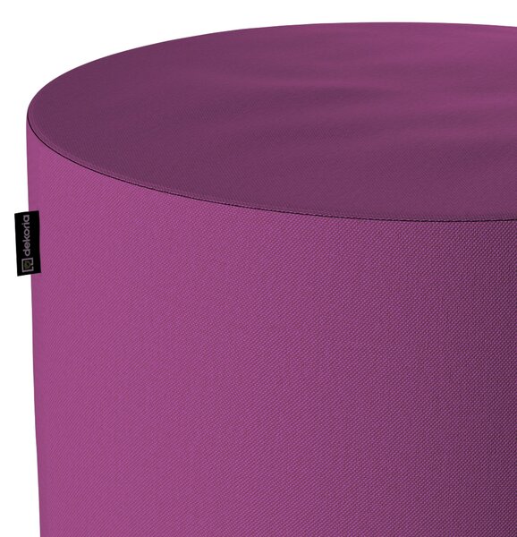 Sedák Barrel- válec pevný barva růžová látka pletený vzor