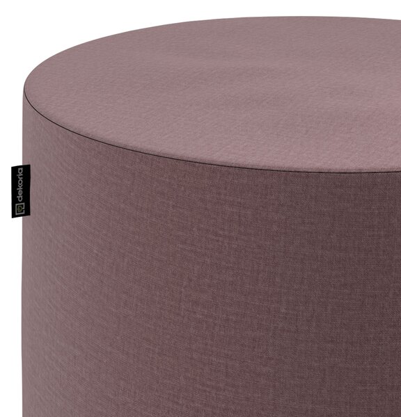 Sedák Barrel- válec pevný barva fialová látka sametová