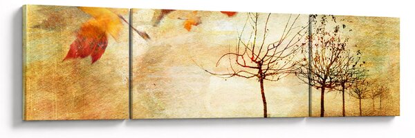 Obraz - Podzimní nálada (170x50 cm)