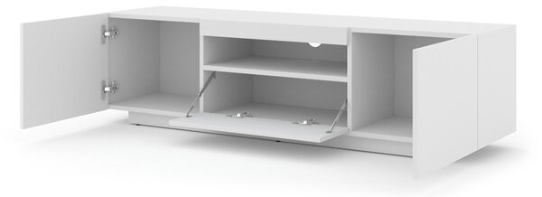 TV stolek/skříňka Aurinko 150 (matná bílá)