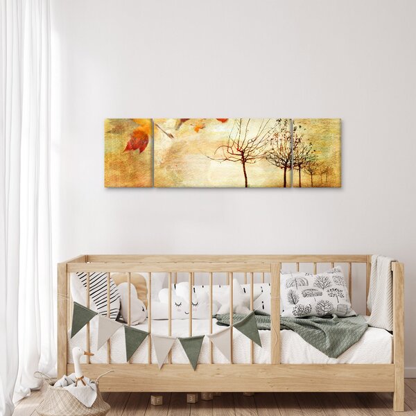 Obraz - Podzimní nálada (170x50 cm)