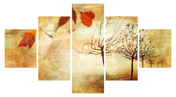 Obraz - Podzimní nálada (125x70 cm)