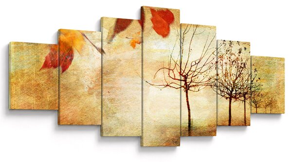 Obraz - Podzimní nálada (210x100 cm)