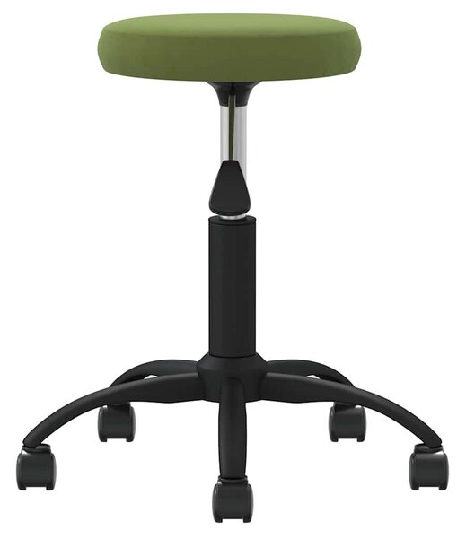 Jídelní židle světle zelená samet 3085729