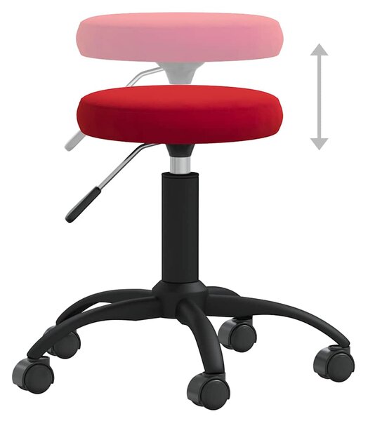 Jídelní židle vínová samet 3085733