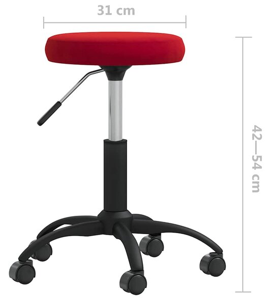 Jídelní židle vínová samet 3085733