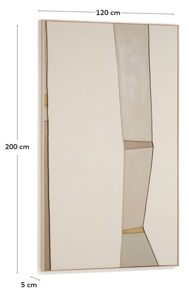 Obraz s rámem/na plátně 120x200 cm Deravia – Kave Home