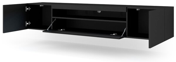 TV stolek/skříňka Aurinko 200 (matná černá)