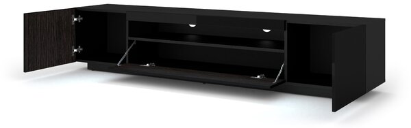 TV stolek/skříňka Aurinko 200 (lesklá černá)