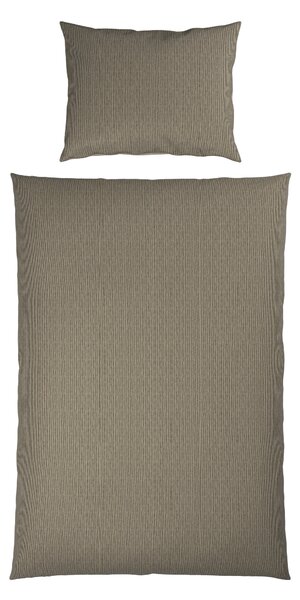 OBOUSTRANNÉ POVLEČENÍ, satén, šedohnědá, 140/200 cm Bio:Vio - Povlečení