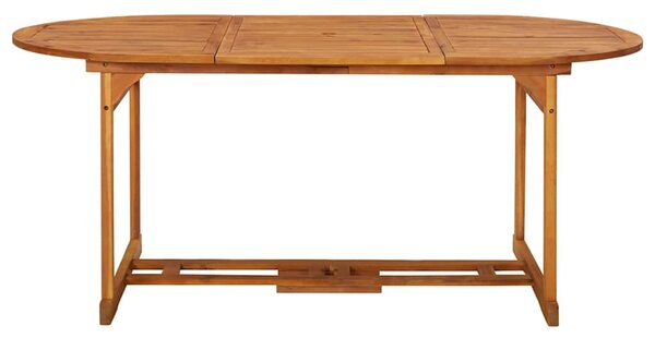 7dílný zahradní jídelní set 180x90x75 cm masivní akáciové dřevo 3086972