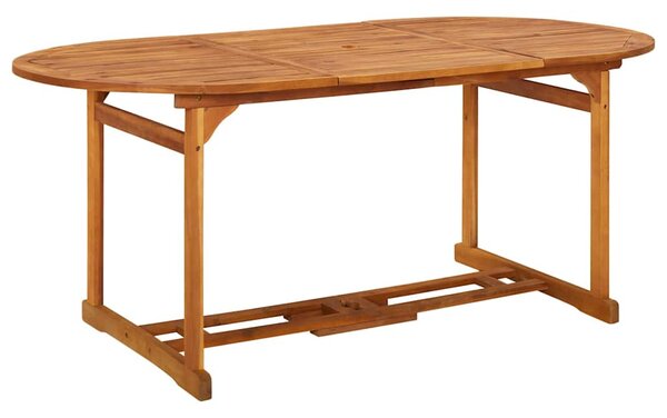 7dílný zahradní jídelní set 180x90x75 cm masivní akáciové dřevo 3086972